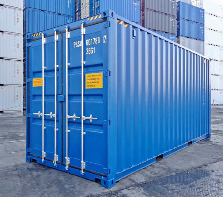 20 Fuß High Cube Double Door Seecontainer neue