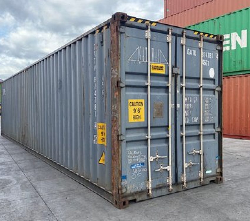 40 Fuß High Cube Seecontainer Gebrauchter