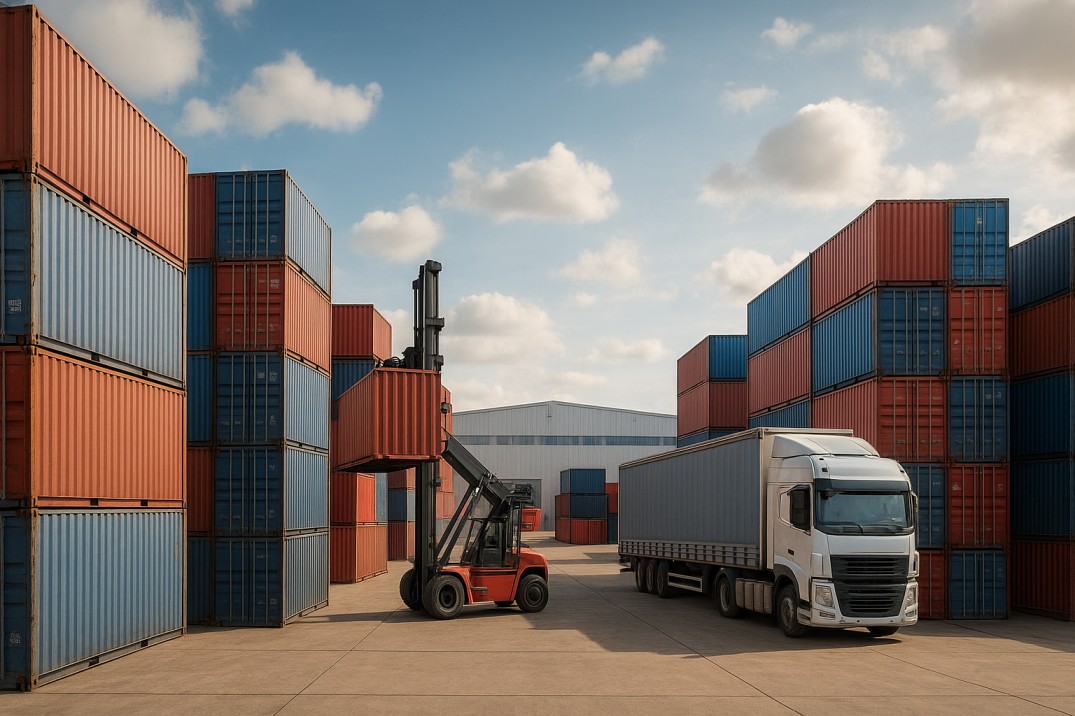 Wie transportiert man einen Container in Deutschland?